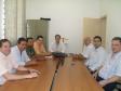 A reunião na UENP foi com o reitor Eduardo Meneguel Rando
