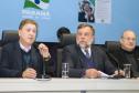 Jacson Carvalho Leite, Flávio Arns e Zaki Akel Sobrinho