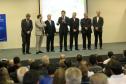 O governador Beto Richa participa, na Celepar, do lançamento do Projeto Escola de Gestão Inteligente. Participaram da solenidade: presidente da Celepar, Jacson Carvalho Leite, presidente do Tecpar, Julio Felix.Curitiba, 11-11-15.Foto: Arnaldo Alves / ANPr.