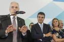 Governador Beto Richa empossa os novos secretários estaduais, chefe da Casa Civil, Valdir Rossoni, da Administração, Reinhold Stephanes e da Justiça, Cidadania e Direitos Humanos, Artagão Junior. Curitiba, 21/03/2016. Foto: Pedro Ribas/ANPr