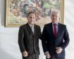 Presidente da Celepar Jacson Carvalho Leite e o presidente do TJ-PR, desembargador Renato Bettega
Foto: Celepar