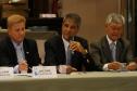 Jacson Carvalho Leite, José Richa Filho e Cassio Taniguchi