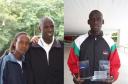 Os atletas Eunice Kirwa, Joshua
Kemei e Joseph Ngetich, do Quênia,
homenageados pelo Governo do
Paraná que participam da Corrida de
São Silvestre, na Escola de
Governo, 01 de abril de 2008