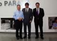 Jacson Carvalho Leite, Luiz Eduardo Sebastiani e Carlos Eduardo Moura    