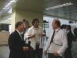 O diretor presidente da Celepar, Jacson Carvalho Leite, participa da divulgação da Semana Interna de Prevenção de Acidentes de Trabalho - SIPAT 2011: “Prevenir é cuidar de si e do próximo”, promovida pela Comissão Interna de Prevenção de Acidentes - CIPA (11 a 15 de abril de 2011) - Data: 11/04/2011