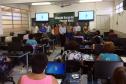 Alunos do Curso de Engenharia de Produção em visita à Celepar