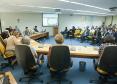 A secretária da Justiça, Cidadania e Direitos Humanos, e presidente do Consej, Maria Tereza Uille Gomes, participa da reunião do Conselho Nacional de Secretários da Justiça, Cidadania, Direitos Humanos e Administração Penitenciária (Consej), na sede da Procuradoria Geral da República (PGR)    
