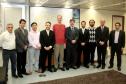 Equipe de Assessores e Diretores da Celepar, e representantes da IBM.   