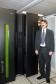 Presidente da Celepar, José Antonio de Castro e o novo MainFrame z10.