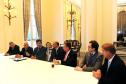 Presidente da Microsoft Brasil, Michel Levy, Presidente da Microsoft LAtino Americana, Hernan Rincon, Secretário de Ciência e Tecnologia, Alipio Leal, Diretor-Presidente da Tecpar, Júlio Felix, Presidente da Celepar, Jacson Carvalho Leite e demais autoridades.Rio de Janeiro