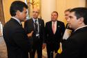 Presidente da Microsoft Brasil, Michel Levy, Presidente da Microsoft LAtino Americana, Hernan Rincon, Secretário de Ciência e Tecnologia, Alipio Leal, Diretor-Presidente da Tecpar, Júlio Felix, Presidente da Celepar, Jacson Carvalho Leite e demais autoridades.Rio de Janeiro