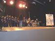 O coral de alunos do Colégio Estadual Maria Lopes de Paula se apresenta na Escola de Governo 