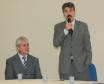 José Antonio de Castro em seu discurso de posse como Diretor Presidente da Celepar