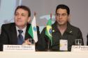 Painel - "Software Livre, uma alternativa viável e econômica" - Coordenador Regional de Software Livre - Antonio Tiboni ; Exército Brasileiro - Cel. Pedro Canazio. 