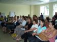 Participantes da implantação do projeto piloto do 
Sistema de Gestão Hospitalar (Hospub) no Centro 
de Reabilitação do Paraná (CRP)