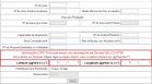 Coordenada de localização da propriedade é incluída juntamente com outros dados cadastrais. 