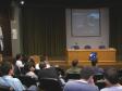 Videoconferência, com o palestrante Richard Stalmann, no I Fórum de Tecnologia em Software Livre, no dia 19 de novembro de 2007