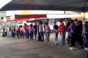 A feira de serviços gratuitos da Unidade Paraná Seguro -UPS Cidadania, na Vila Parolin, em Curitiba, fez 1.850 atendimentos des quinta-feira e até sexta-feira (22 e 23). O evento foi realizado na Associação de Moradores da Vila Parolin e beneficiou os moradores da região.curitiba, 23/10/2015.Foto: Divulgação