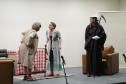 Teatro SIPAT 2013 "Três Malas, Um Destino". Tania Wolkmann, Solange Hidalgo, Gil Priandi e Pedro Colodi