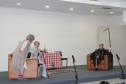 Teatro SIPAT 2013 "Três Malas, Um Destino". Tania Wolkmann, Solange Hidalgo, Gil Priandi e Pedro Colodi
