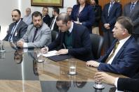 O presidente da Celepar, Tiago Waterkemper, parabenizou a parceria entre o Executivo e o Judiciário