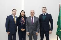 O presidente da Celepar, Tiago Waterkemper, parabenizou a parceria entre o Executivo e o Judiciário