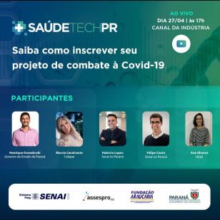 Governo Estadual reúne projetos inovadores para o combate ao novo coronavírus