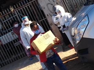 Comunidades recebem máscaras da Celepar para atuação voluntária
