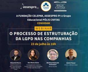 Estruturação da Celepar à Lei Geral de Proteção de Dados é apresentada em evento