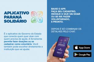 aplicativo Paraná Solidário