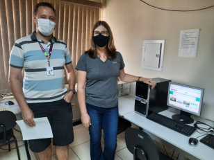 Entrega de computadores do Estado ao Telecentro de São Miguel do Iguaçu tem participação da Celepar