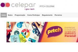 Abertas as inscrições para o Pitch Celepar