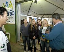 Paraná em Ação levou cidadania à população de Ortigueira e região
