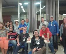 Equipe do turno da noite da DIPRO