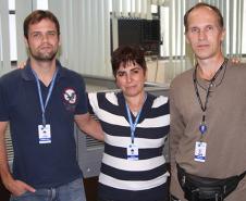 Equipe SEIL: Andre Luis Lopes dos Santos, Vera Lucia Cantos Lopes e Nevius Fernandes de Pulpa Mello