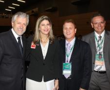 Jorge Samek, Marli Portela, Jacson Carvalho Leite e Danilo Scalet na abertura da Latinoware 2011, no Parque Tecnológico Itaipu 