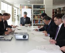 Welington de Souza Carvalho, Sebastião Henrique de Medeiros, Sergio de Jesus Vieira, Mauro Sorgenfrei, Cássio Taniguchi, Edson Casagrande, Jacson Carvalho Leite e Hugo Eduardo Simião, na 4ª Reunião Ordinária do Conselho Estadual de Tecnologia da Informação e Telecomunicações – COSIT - Data: 02/06/2011