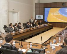 Álvaro Mello, vice-presidente do setor de pesquisas da Gartner, em palestra sobre Revolução Digital no Gabinete de Gestão e Informações (GGI)