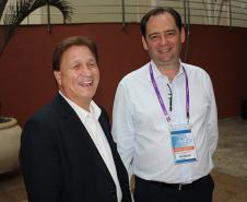 Jacson Carvalho Leite e o secretário de Assuntos Estratégicos, Edson Casagrande