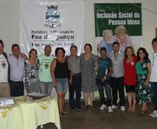 Jacson Carvalho Leite e a equipe da Prefeitura de Foz do Iguaçu e da Celepar que está atuando no Projeto de Inclusão Social da Pessoa Idosa
