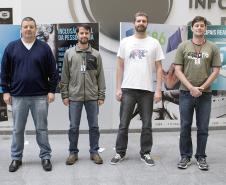 Geraldo Demário, Jean Pierobom, Rodrigo Krüger e Ricardo Tolfo