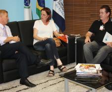 Representando a Coordenação de Desenvolvimento Governamental da Secretaria de Planejamento, Gil Fernando Bueno Polidoro, apresentou o tema “SAPM e o Planejamento Estratégico”
