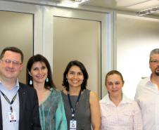 Na foto, Arlete Serkeis (DAF), Márcia da Luz Bucco (ASACI) e Eliana Teresinha dos Santos (DAF)