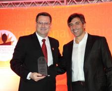 Mauro Sorgenfrei, representando o presidente Jacson Leite no evento.
