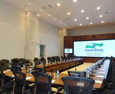 Sala de Situação no Palácio Iguaçu