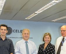 Andrew Gusso, Jacson Carvalho Leite, Carlise Kwiatkowski e Lucio Alberto Hansel.