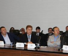 Reunião no Gabinete de Gestão e Informações