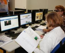 Programa Celepar Cidadã (Curso de inclusão de idosos na era digital), realizado nos dias 19 a 22 de novembro de 2012, manhã