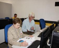 Programa Celepar Cidadã (Curso de inclusão de idosos na era digital), realizado nos dias 19 a 22 de novembro de 2012, manhã