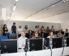 Programa Celepar Cidadã (Curso de inclusão de idosos na era digital), realizado nos dias 19 a 22 de novembro de 2012, manhã